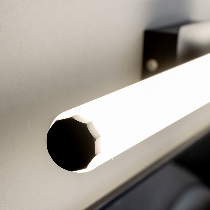 Brilagi - DIANA LED-spiegelverlichting voor de badkamer, 10W, 230V, 60 cm, IP44, zwart