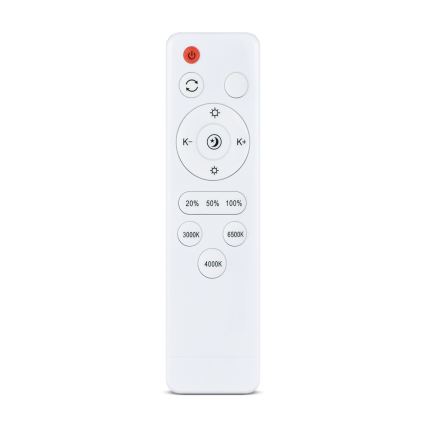 Brilagi - Dimbare LED-plafondlamp ALSON LED/72W/230V 3000-6500K eiken Ø 78 cm + afstandsbediening