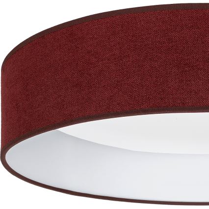 Brilagi - LED dimbare plafondlamp VELVET SMARTIX STARS LED/24W/230V 3000-6000K Ø 45 cm wijnrood Wi-Fi Tuya Beacon + afstandsbediening