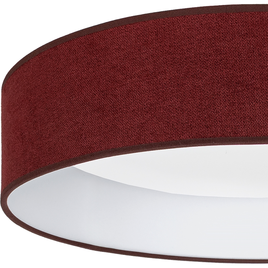 Brilagi - LED dimbare plafondlamp VELVET SMARTIX STARS LED/24W/230V 3000-6000K Ø 45 cm wijnrood Wi-Fi Tuya Beacon + afstandsbediening