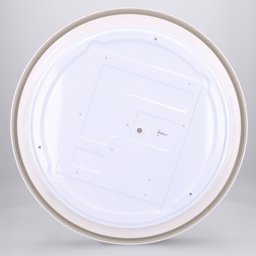 Brilagi - Dimbare LED-plafondlamp MATTEO LED/48W/230V 3000-6500K Ø 41 cm rood + afstandsbediening