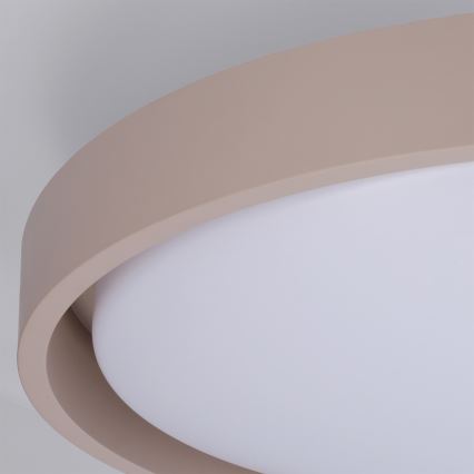 Brilagi - Dimbare LED-plafondlamp MATTEO LED/48W/230V 3000-6500K Ø 41 cm taupe + afstandsbediening