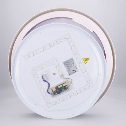 Brilagi - Dimbare LED-plafondlamp MATTEO LED/48W/230V 3000-6500K Ø 41 cm taupe + afstandsbediening