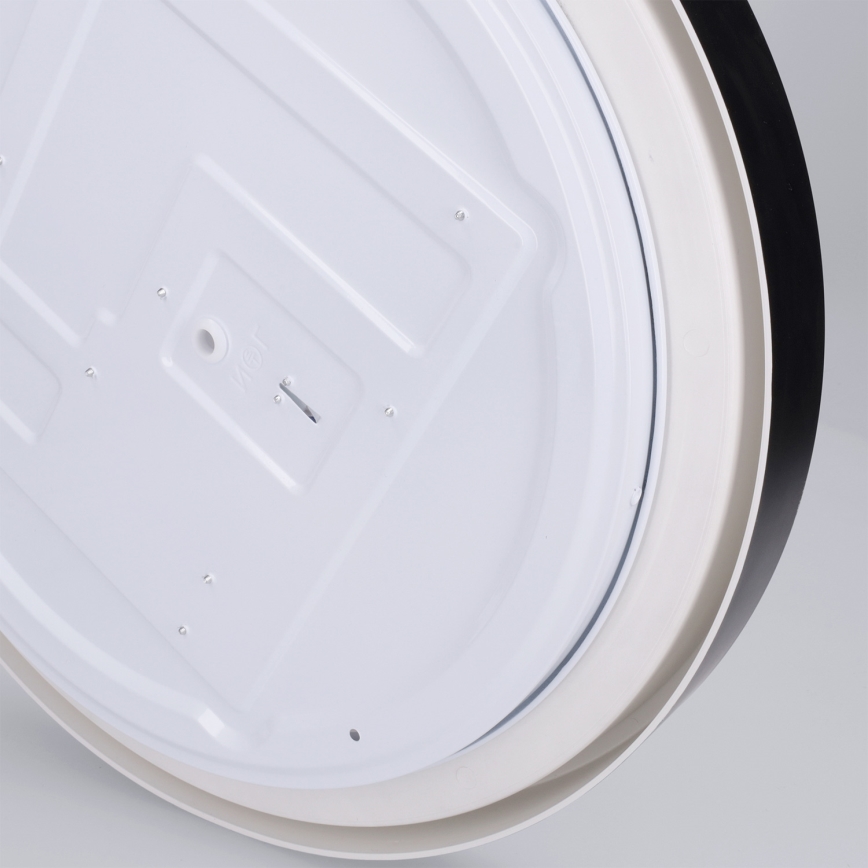 Brilagi - Dimbare LED-plafondlamp MATTEO LED/48W/230V 3000-6500K Ø 41 cm zwart + afstandsbediening