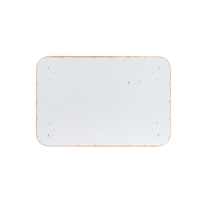 Brilagi - Dimbare LED-plafondlamp MOLINA SQUARE LED/54W/230V 3000-6000K eiken 60x40 cm + afstandsbediening