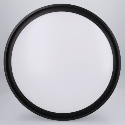 Brilagi - LED dimbare plafondlamp NAOMI LED/48W/230V 3000-6500K Ø 39 cm zwart + afstandsbediening