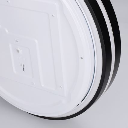 Brilagi - LED dimbare plafondlamp NAOMI LED/48W/230V 3000-6500K Ø 39 cm zwart + afstandsbediening