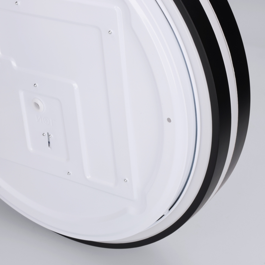Brilagi - LED dimbare plafondlamp NAOMI LED/48W/230V 3000-6500K Ø 39 cm zwart + afstandsbediening