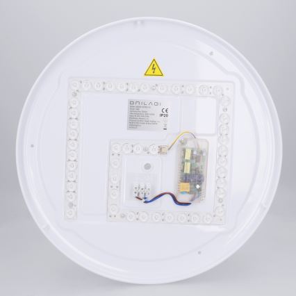 Brilagi - LED dimbare plafondlamp NAOMI LED/48W/230V 3000-6500K Ø 39 cm zwart + afstandsbediening