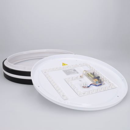 Brilagi - LED dimbare plafondlamp NAOMI LED/48W/230V 3000-6500K Ø 39 cm zwart + afstandsbediening