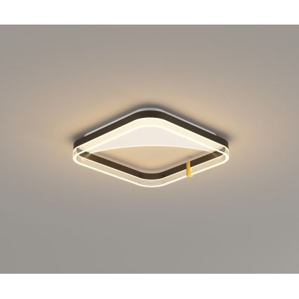 Brilagi - Dimbare LED-plafondlamp SIRELI LED/56W/230V 3000-6000K 40x40 cm + afstandsbediening