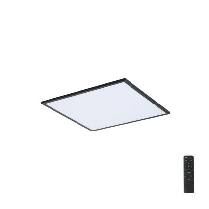 Brilagi - Dimbare LED plafondlamp SLIMFRAME LED/36W/230V 45x45 cm 3000-6000K zwart + afstandsbediening