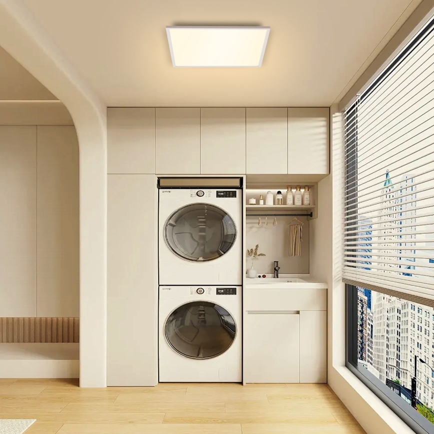 Brilagi - Dimbare LED-plafondlamp SLIMFRAME LED/58W/230V 60x60 cm 3000-6000K wit + afstandsbediening