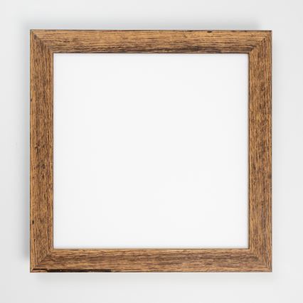 Brilagi - Dimbare LED plafondlamp SLIMFRAME WOOD LED/36W/230V 49,5x49,5 cm 3000-6000K bruin + afstandsbediening