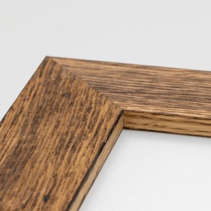 Brilagi - Dimbare LED plafondlamp SLIMFRAME WOOD LED/36W/230V 49,5x49,5 cm 3000-6000K bruin + afstandsbediening