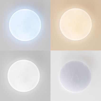 Brilagi - Dimbaar SMART STARS LED-armatuur 24W/230V Ø 38 cm 2700-6500K Wi-Fi Tuya + afstandsbediening