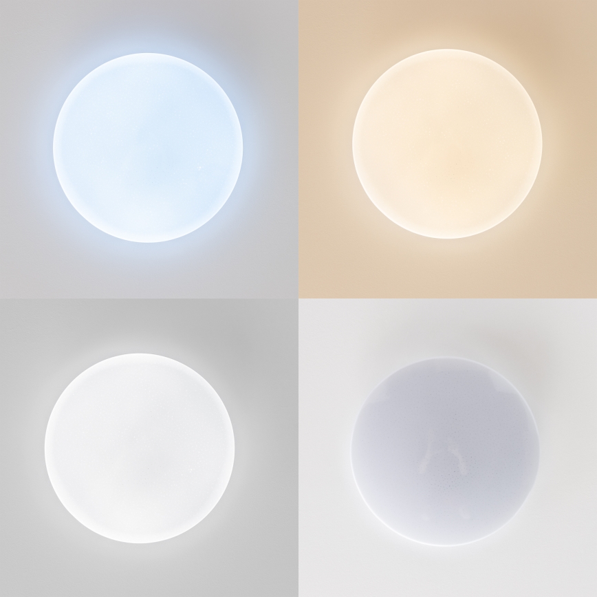 Brilagi - Dimbaar SMART STARS LED-armatuur 24W/230V Ø 38 cm 2700-6500K Wi-Fi Tuya + afstandsbediening