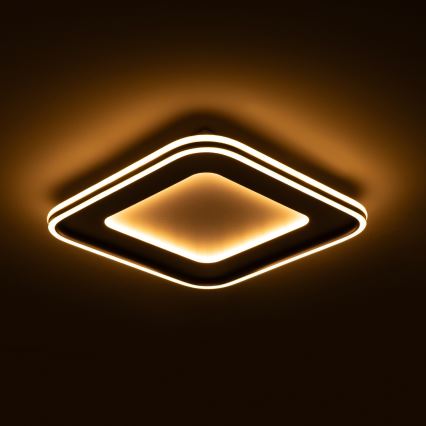 Brilagi - Dimbare LED-plafondlamp TRIVARO LED/88W/230V 3000-6000K 40x40 cm + afstandsbediening