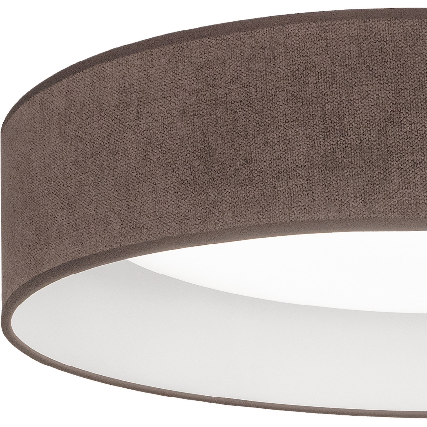 Brilagi - Dimbare LED-plafondlamp VELVET SMARTIX LED/36W/230V 3000-6000K Ø 55 cm bruin Wi-Fi Tuya Beacon + afstandsbediening