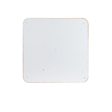 Brilagi - Dimbare LED-plafondlamp WOODLINE SQUARE LED/80W/230V 3000-6000K eiken 60x60 cm + afstandsbediening
