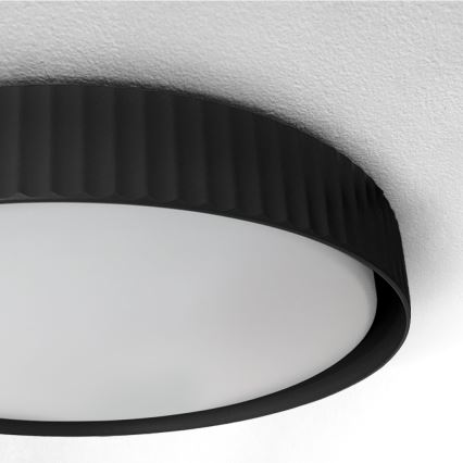 Brilagi - Dimbare LED-plafondlamp LUCIA LED/48W/230V 3000-6500K Ø 41 cm zwart + afstandsbediening
