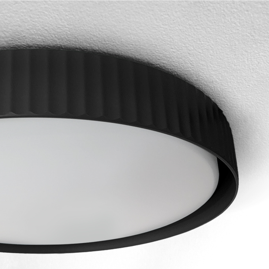 Brilagi - Dimbare LED-plafondlamp LUCIA LED/48W/230V 3000-6500K Ø 41 cm zwart + afstandsbediening
