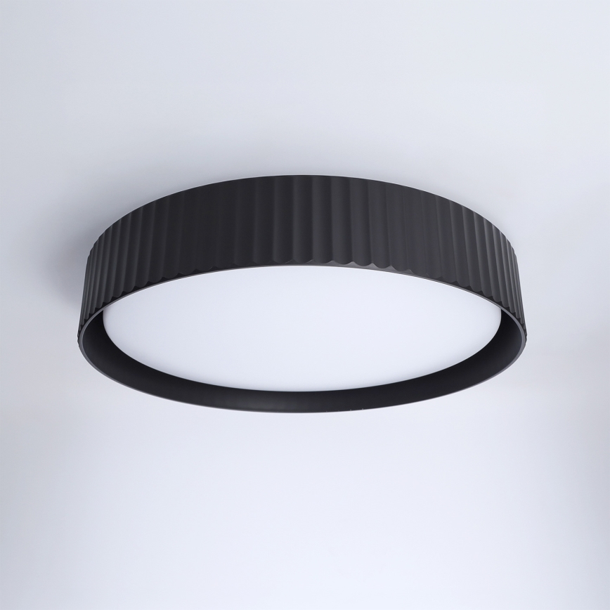 Brilagi - Dimbare LED-plafondlamp LUCIA LED/48W/230V 3000-6500K Ø 41 cm zwart + afstandsbediening
