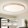 Brilagi - Dimbaar LED-plafondlamp MOLINA LED/128W/230V 3000-6000K eiken Ø 100 cm + afstandsbediening