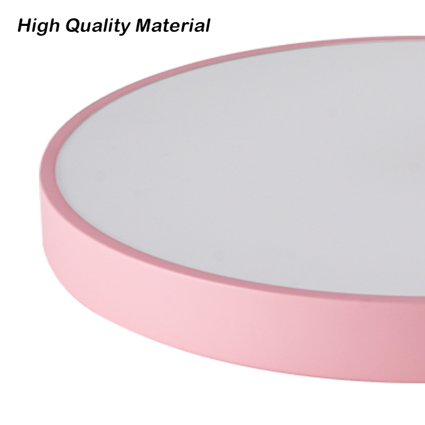 Brilagi - LED-dimbare plafondlamp POOL LED/36W/230V 3000-6000K Ø 30 cm roze + afstandsbediening