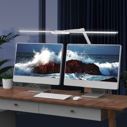 Brilagi - LED Dimbaar aanraken flexibel tafellamp VARIO LED/24W/230V 3000-6500K CRI 92 wit