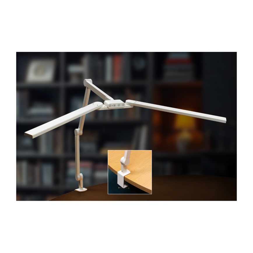 Brilagi - LED Dimbaar aanraken flexibel tafellamp VARIO LED/24W/230V 3000-6500K CRI 92 wit