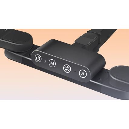 Brilagi - LED Dimbaar aanraken flexibel tafellamp VARIO LED/24W/230V 3000-6500K CRI 92 zwart