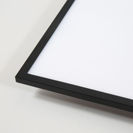 Brilagi - Dimbare LED-plafondlamp SLIMFRAME LED/58W/230V 60x60 cm 3000-6000K zwart + afstandsbediening