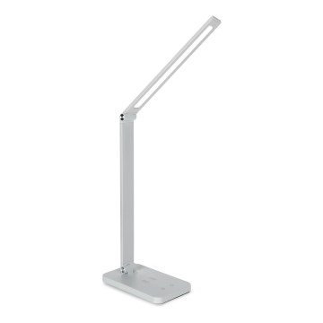 Brilagi - Dimbare aanraaktafellamp met draadloze QI-oplader MODO CHARGE LED/7W/5V 3000/4000/6000K wit