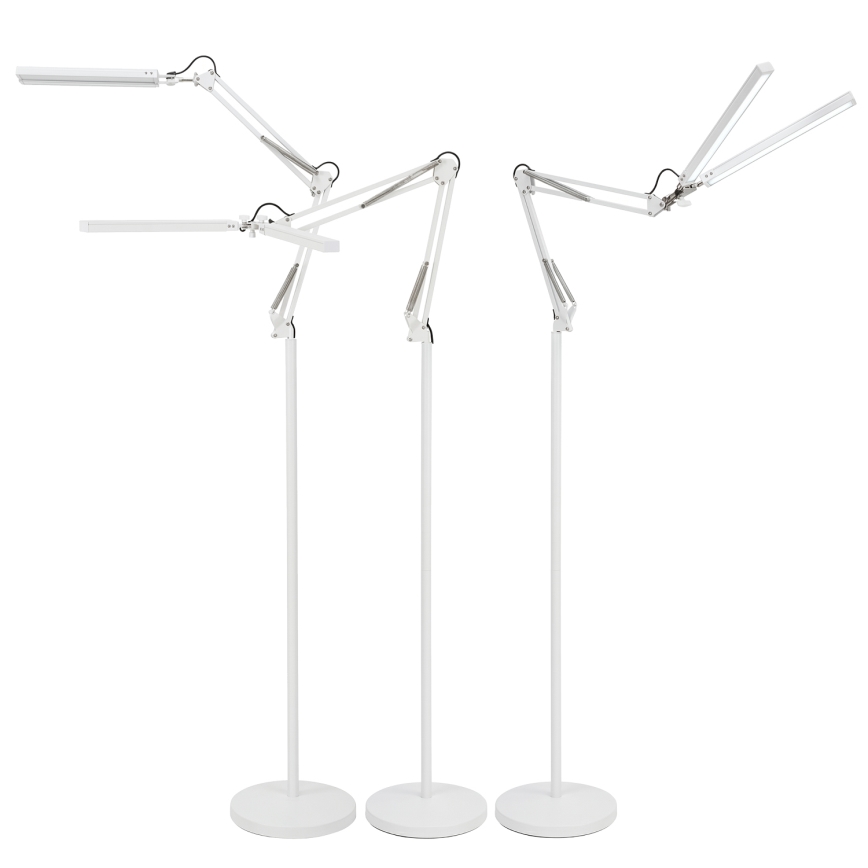 Brilagi - LED Dimbare flexibele vloerlamp VARIO LED/14W/230V 3000-6000K 157 cm wit