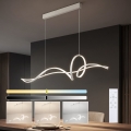 Brilagi - Dimbare hanglamp aan kabel SIGNATURE LED/55W/230V 3000-6000K 120x23 cm wit + afstandsbediening