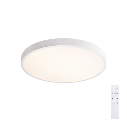Brilagi - LED-dimbare plafondlamp GLASS POOL DOUBLE LED/48W/230V 3000-6000K 40 cm wit + afstandsbediening