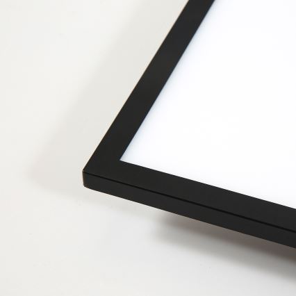 Brilagi - LED-dimbare plafondlamp SLIMFRAME LED/25W/230V 30x30 cm 3000-6000K zwart + afstandsbediening