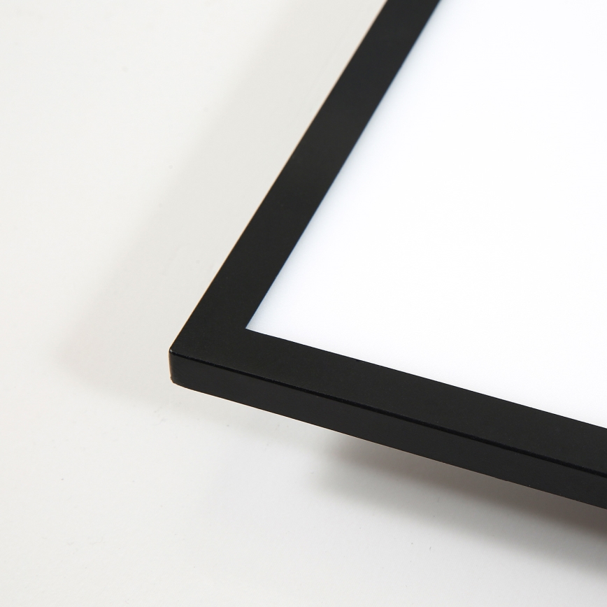 Brilagi - LED-dimbare plafondlamp SLIMFRAME LED/25W/230V 30x30 cm 3000-6000K zwart + afstandsbediening