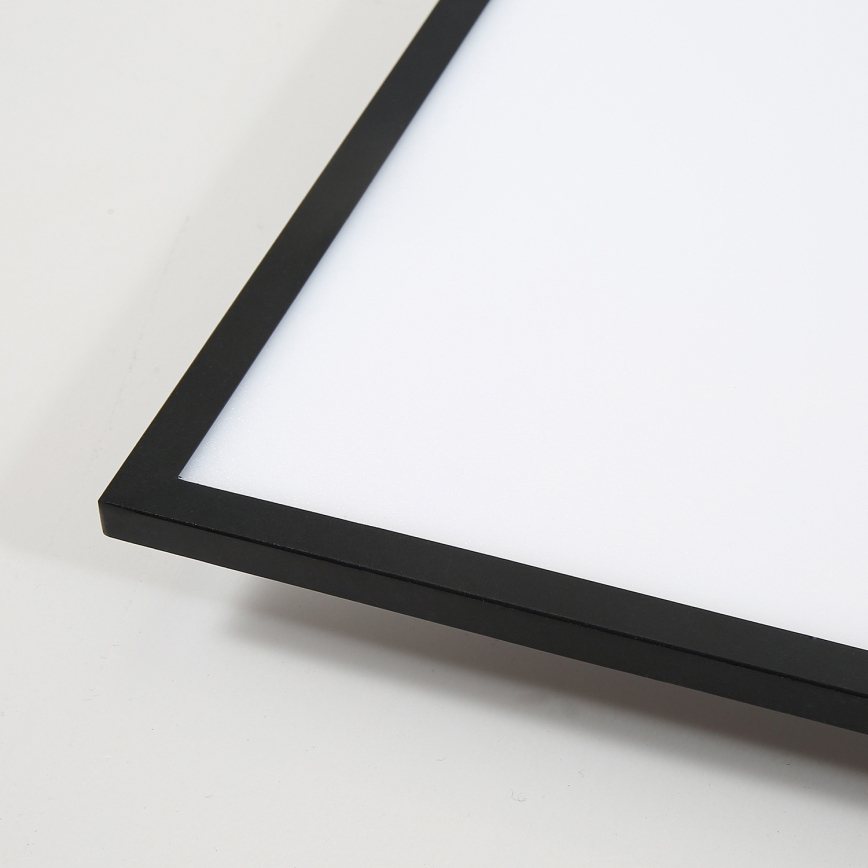 Brilagi - LED dimbare plafondlamp SLIMFRAME LED/36W/230V 45x45 cm 3000-6000K zwart + afstandsbediening