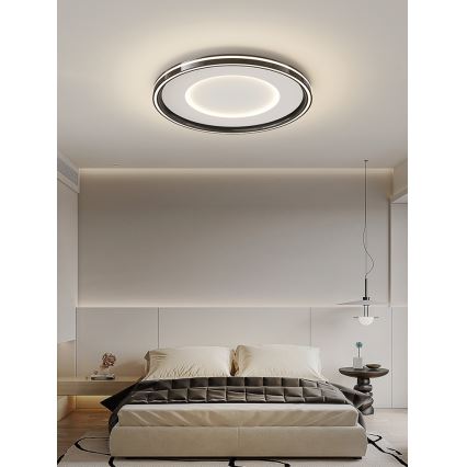 Brilagi - Dimbare LED-plafondlamp TRIVARO LED/56W/230V 3000-6000K Ø 30 cm + afstandsbediening