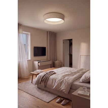 Brilagi - LED-dimbare plafondlamp VELVET SMART VARI LED/36W/230V 3000-6500K Ø 55 cm beige + afstandsbediening
