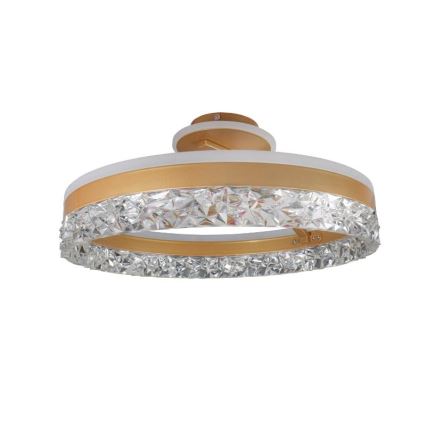 Brilagi - Dimbare LED bevestigde hanglamp LED/86W/230V 3000-6500K goud + afstandsbediening