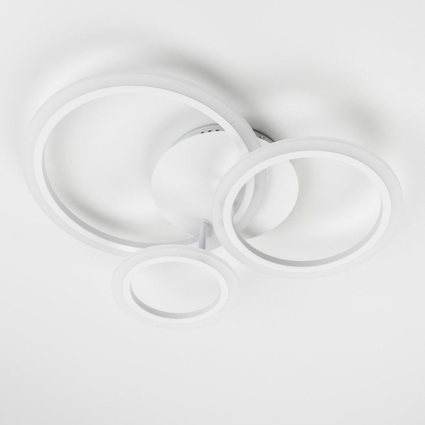 Brilagi - Dimbare LED bevestigde hanglamp ORBITS LED/40W/230V 3000-6500K wit + afstandsbediening