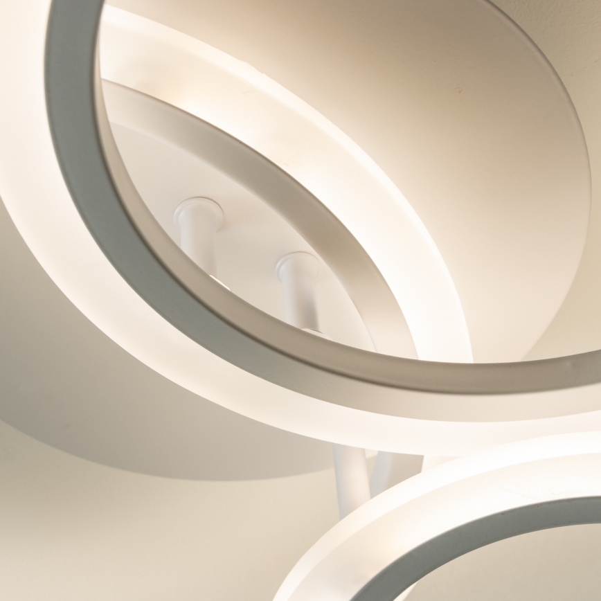 Brilagi - Dimbare LED bevestigde hanglamp ORBITS LED/40W/230V 3000-6500K wit + afstandsbediening