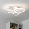 Brilagi - Dimbare LED bevestigde hanglamp ORBITS LED/40W/230V 3000-6500K wit + afstandsbediening