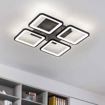 Brilagi - Dimbare LED bevestigde hanglamp SQUARED LED/85W/230V 3000-6500K + afstandsbediening