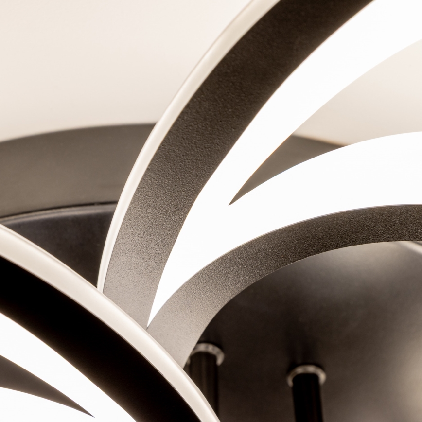 Brilagi - Dimbare LED bevestigde hanglamp TWIST LED/125W/230V 3000-6500K + afstandsbediening