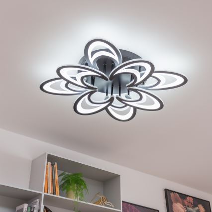 Brilagi - Dimbare LED bevestigde hanglamp TWIST LED/125W/230V 3000-6500K + afstandsbediening