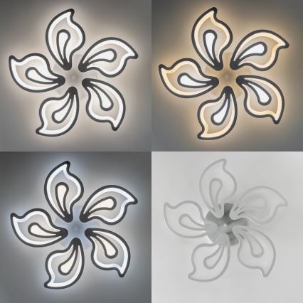 Brilagi - Dimbare LED bevestigde hanglamp TWIST LED/125W/230V 3000-6500K + afstandsbediening